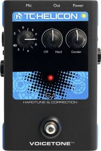 The TC Helicon C1 Hard Tuner Pedal 