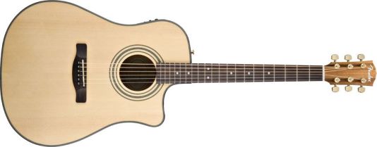 The Fender CD-220SCE Solid Spruce Acoustic Electric Guitar